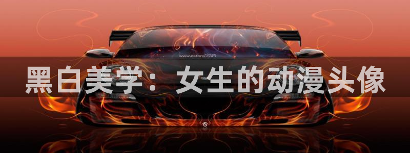 91天堂动漫：黑白美学：女生的动漫头像